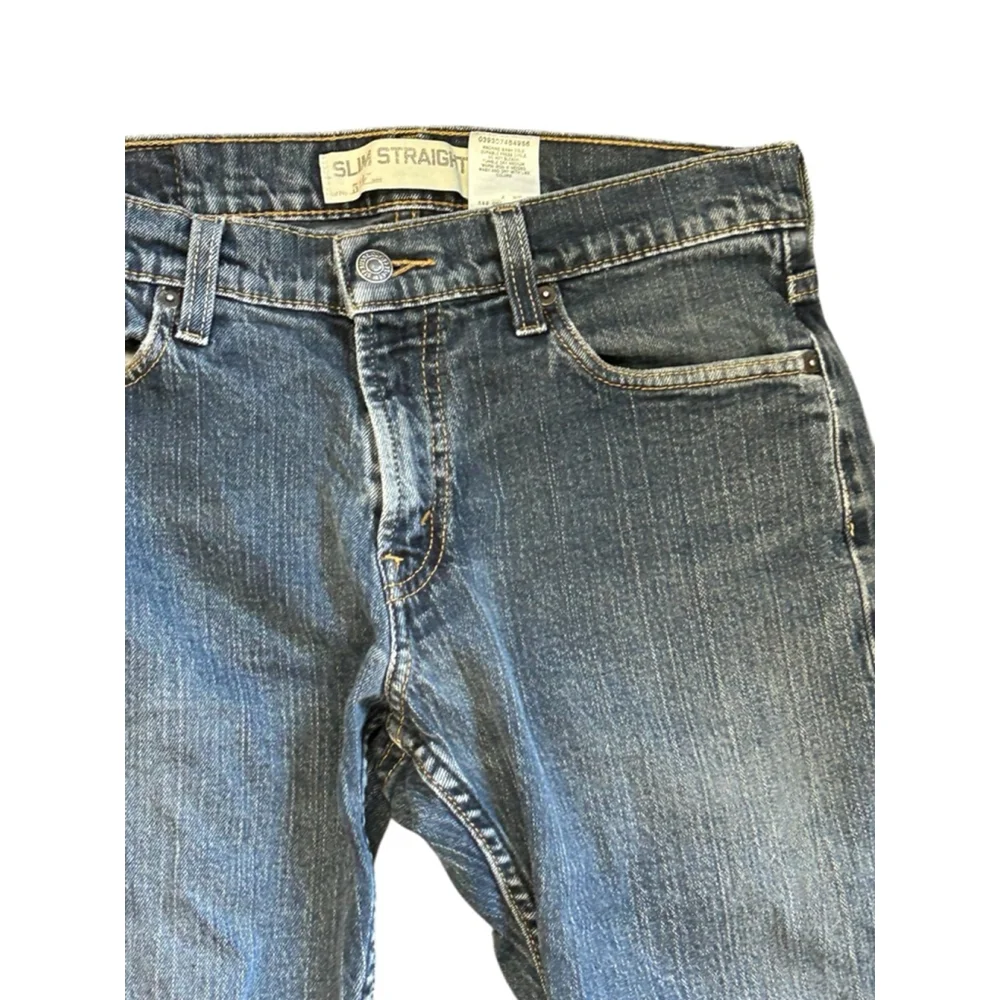 Levi’s 514 Jeans 30x30 Slim‎ Straight Fit Blue Denim Mens Pants Mid Rise Casual